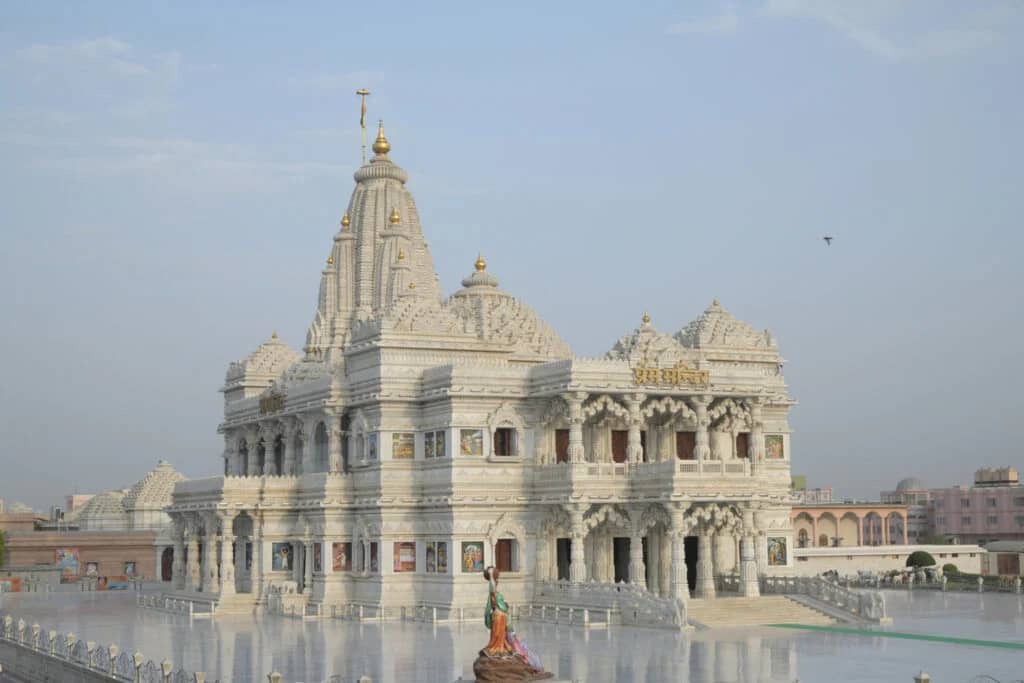 Prem Mandir, one of the best places to visit in Vrindavan