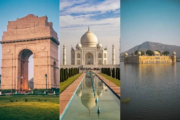 4 Days Delhi Agra Jaipur Tour Package via Vrindavan